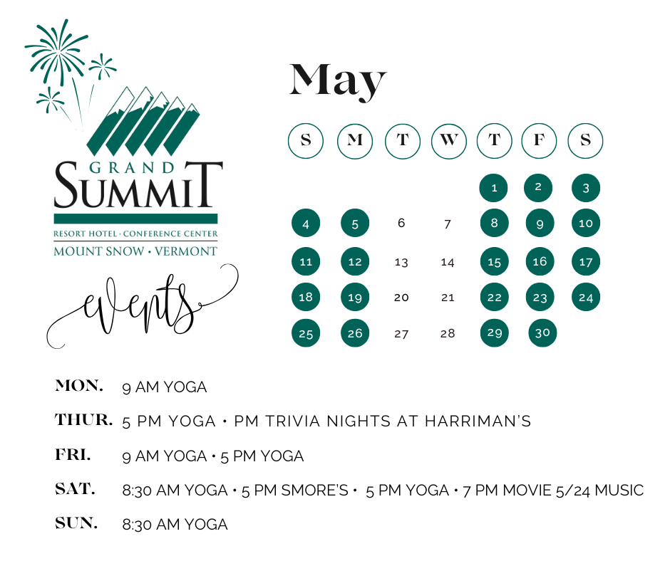 Grand Summit May 2025 Calendar Events